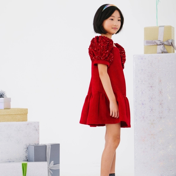 Girl's Lola + The Boys Love Dress Size 12 NWT - Picture 5 of 6